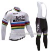 Tenue Maillot M/L + Collant à Bretelles 2017 Bora-Hansgrohe N002